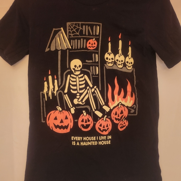 Skull graphic tee by Wicked Clothes - Picture 8 of 10